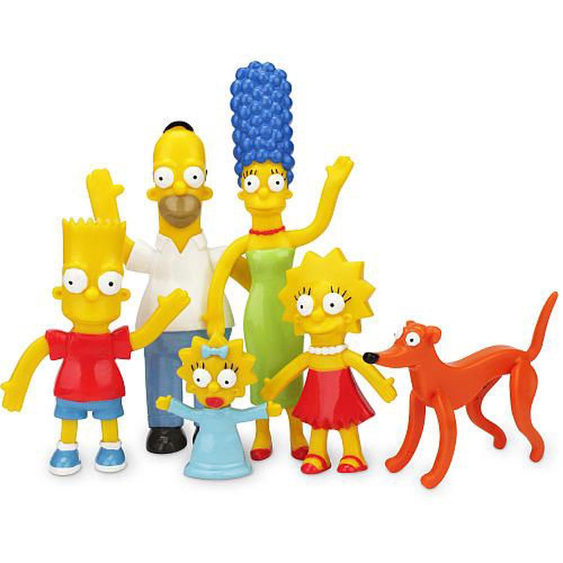 Teljes Simpson család prémium minőségű figura szett