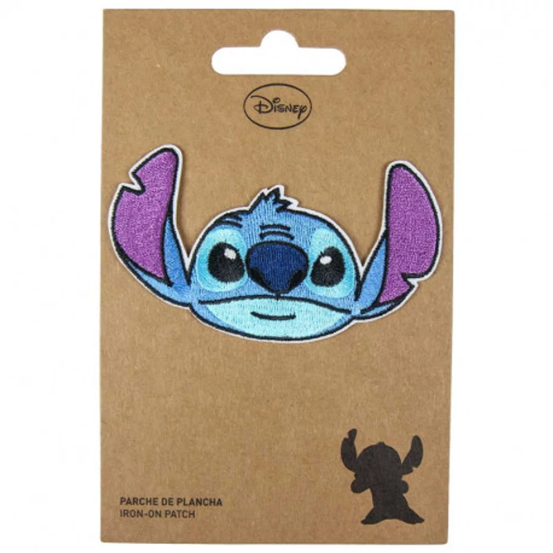Lilo és Stitch Stitch mintázatú vasalható felvarró