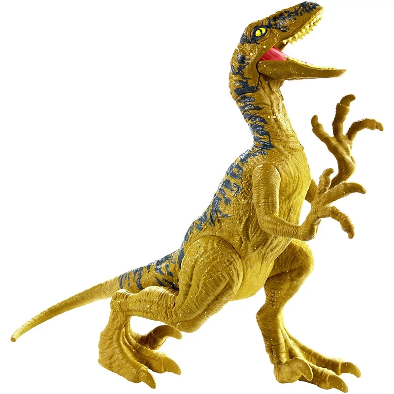 Jurassic World Velociraptor Delta több helyen mozgatható figura 15 cm