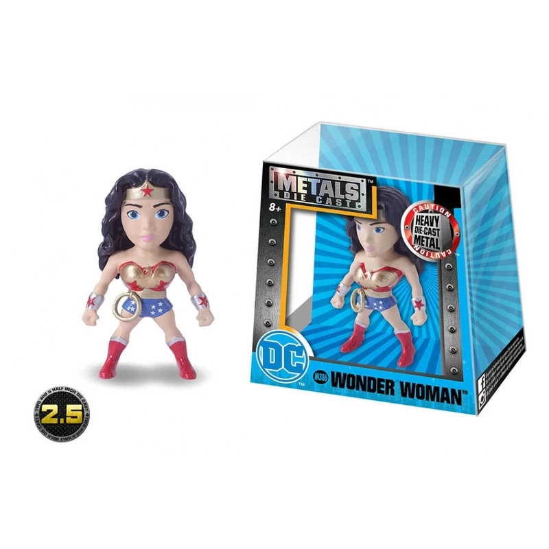 Wonder Woman kis fém DC figura díszdobozban 6 cm
